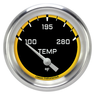 Classic Instruments® - AutoCross Series 2-5/8" Water Temperature Gauge