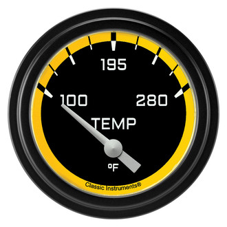 Classic Instruments® - AutoCross Series 2-5/8" Water Temperature Gauge