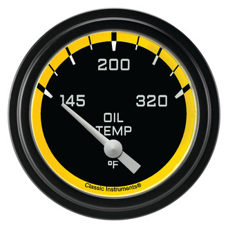 Classic Instruments® - AutoCross Series 2-5/8" Oil Temperature Gauge