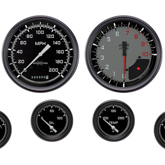 Classic Instruments® - AutoCross Series 4-5/8" Custom 6-Gauge Set