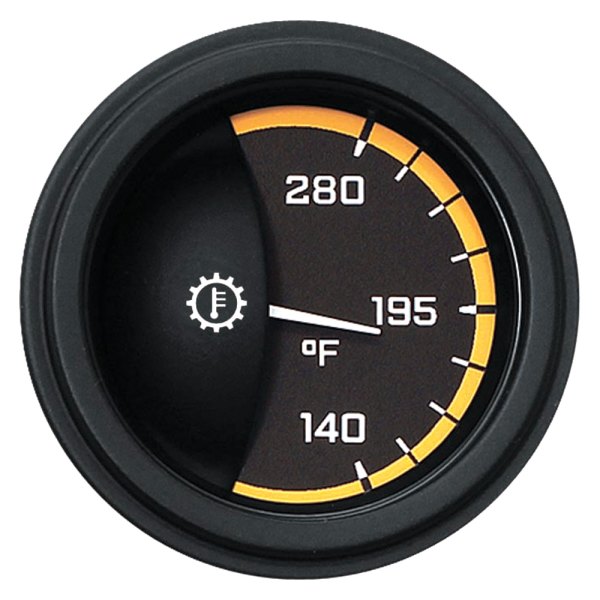 Classic Instruments® - AutoCross Yellow Series 2-1/8" Transmission Temperature Gauge