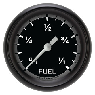 Classic Instruments® - AutoCross Series 2-5/8" Fuel Level Gauge, Programmable