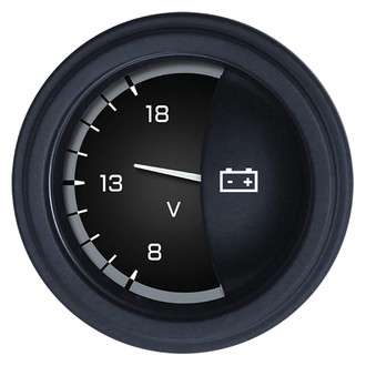 Classic Instruments® - AutoCross Series 2-1/8" Voltmeter, 8-18 V