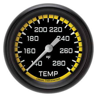 Classic Instruments® - AutoCross Series 2-5/8" Water Temperature Gauge