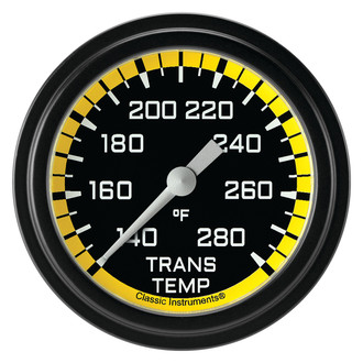 Classic Instruments® - AutoCross Series 2-5/8" Transmission Temperature Gauge