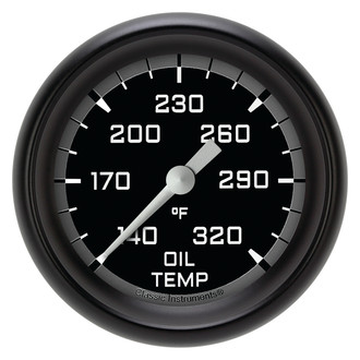 Classic Instruments® - AutoCross Series 2-5/8" Oil Temperature Gauge