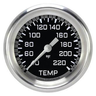 Classic Instruments® - AutoCross Series 2-5/8" Eliminator Temperature Gauge