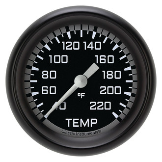 Classic Instruments® - AutoCross Series 2-5/8" Eliminator Temperature Gauge