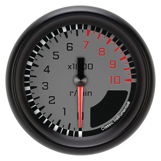 Classic Instruments® - AutoCross Series 2-5/8" Tachometer, 10,000 RPM