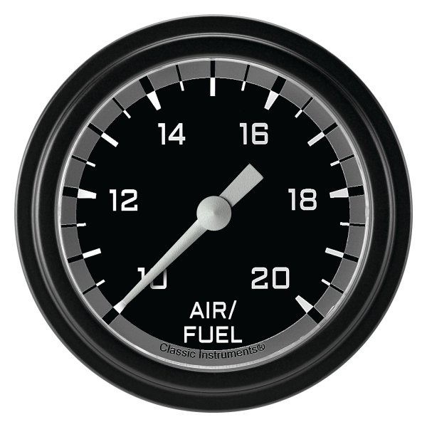 Classic Instruments® - AutoCross Gray Series 2-5/8" Air/Fuel Ratio Gauge