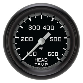 Classic Instruments® - AutoCross Series 2-5/8" Cylinder Head Tempature Gauge