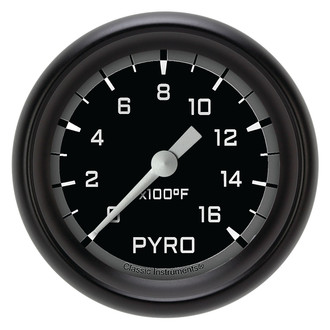 Classic Instruments® - AutoCross Series 2-5/8" Pyrometer Gauge