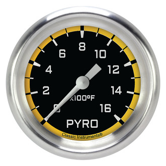 Classic Instruments® - AutoCross Series 2-5/8" Pyrometer Gauge