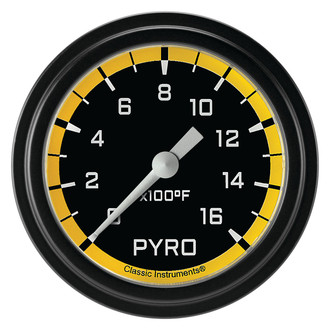 Classic Instruments® - AutoCross Series 2-5/8" Pyrometer Gauge