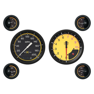 Classic Instruments® - AutoCross Series 4-5/8" Custom 6-Gauge Set