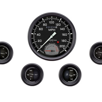 Classic Instruments® - AutoCross Series 4-5/8" Custom 5-Gauge Set