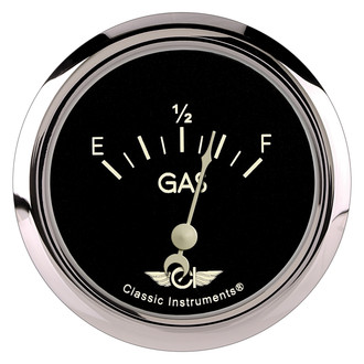 Classic Instruments® - Classic Series 2-5/8" Fuel Level Gauge, 0-90