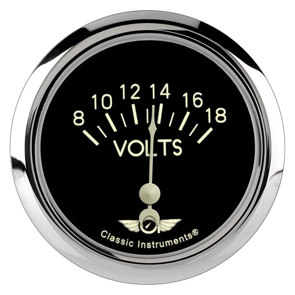 Classic Instruments® - Classic Series 2-5/8" Voltmeter, 8-18 V