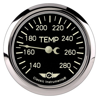 Classic Instruments® - Classic Series 2-5/8" Water Temperature Gauge