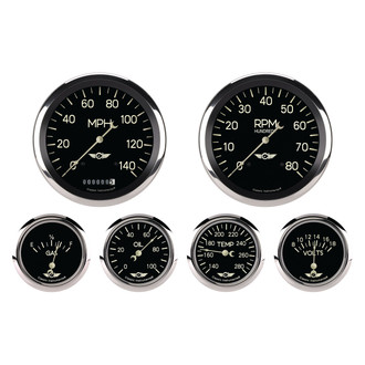 Classic Instruments® - Classic Series 4-5/8" Custom 6-Gauge Set