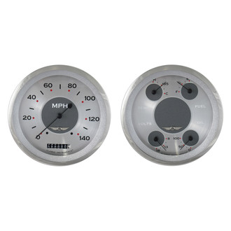 Classic Instruments® - All American Series 4-5/8" Direct Fit 2-Gauge Set, 140 MPH, 240-33