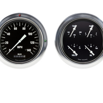 Classic Instruments® - Hot Rod Series 5" Custom Gauge Set