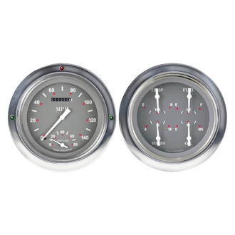 Classic Instruments® - SG Series 4-5/8" Direct Fit 2-Gauge Set, 140 MPH