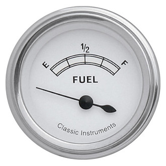 Classic Instruments® - Classic Series 2-1/8" Fuel Level Gauge, 0-30
