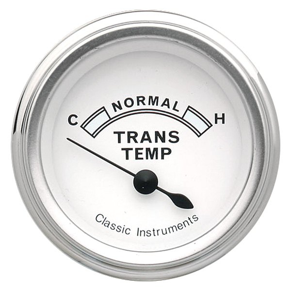 Classic Instruments® - Classic White Series 2-1/8" Transmission Temperature Gauge