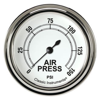 Classic Instruments® - Classic Series Air Pressure Gauge, 150 psi