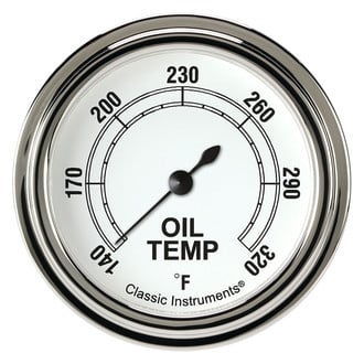 Classic Instruments® - Classic Series Oil Temperature Gauge