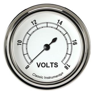 Classic Instruments® - Classic Series 2-5/8" Voltmeter, 8-18 V