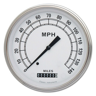 Classic Instruments® - Classic Series 4-5/8" Speedometer, 140 MPH