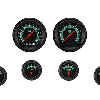 Classic Instruments® - G-Stock Series 3-3/8" Custom 6-Gauge Set