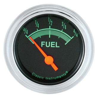 Classic Instruments® - G-Stock Series 2-1/8" Fuel Level Gauge, 75-10