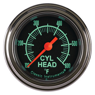 Classic Instruments® - G-Stock Series 2-1/8" Cylinder Head Tempature Gauge