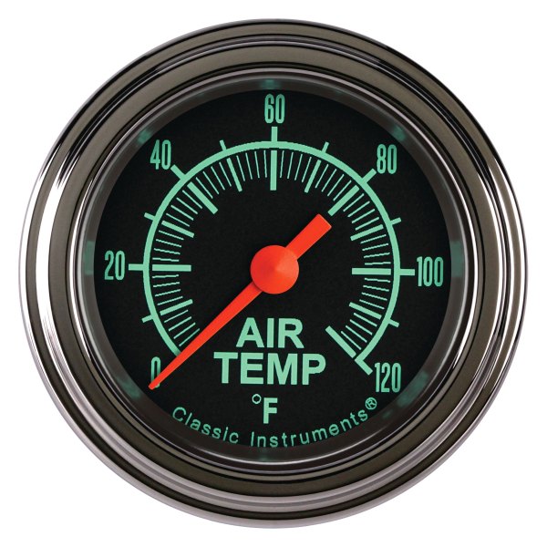 Classic Instruments® - G-Stock Series 2-1/8" Air Temperature Gauge, 120 F