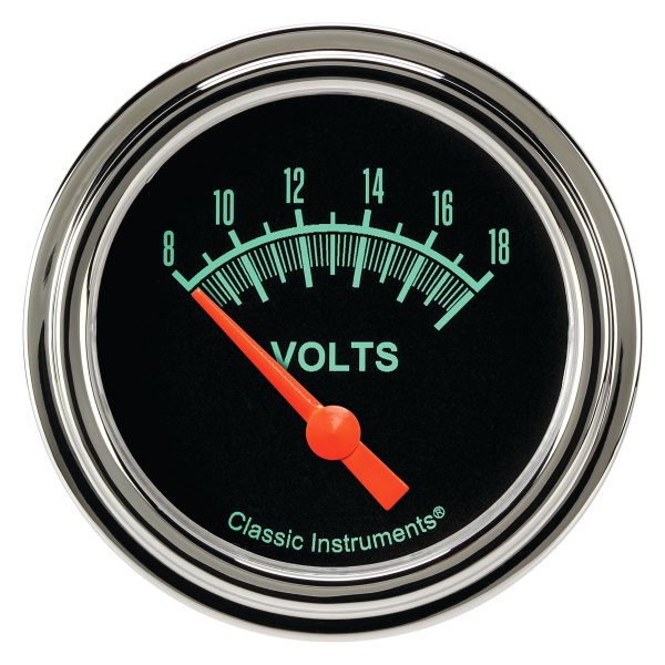 Classic Instruments® - G-Stock Series 2-5/8" Voltmeter, 8-18 V