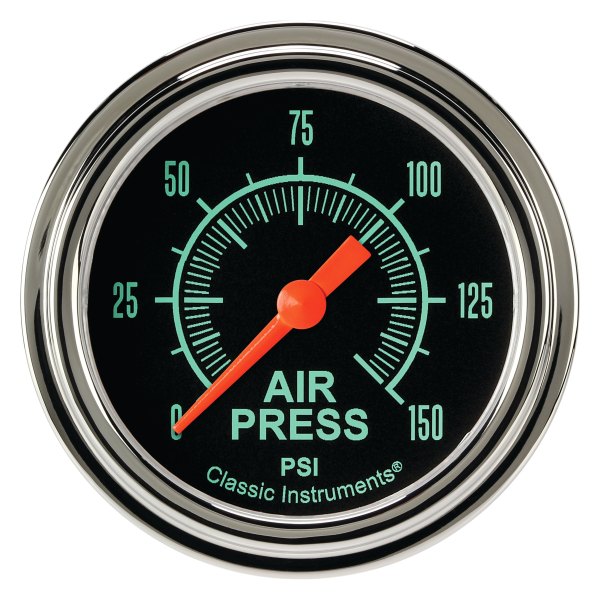 Classic Instruments® - G-Stock Series 2-5/8" Air Pressure Gauge, 150 psi
