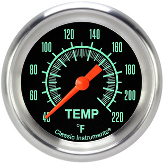 Classic Instruments® - G-Stock Series 2-5/8" Eliminator Temperature Gauge