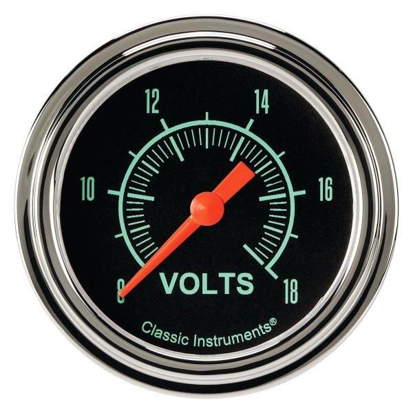 Classic Instruments® - G-Stock Series 2-5/8" Voltmeter, 8-18 V