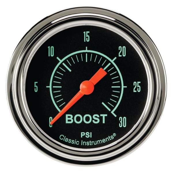 Classic Instruments® - G-Stock Series 2-5/8" Boost Gauge, 30 psi