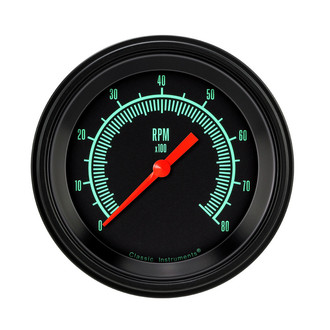 Classic Instruments® - G-Stock Series 3-3/8" Tachometer, 8,000 RPM