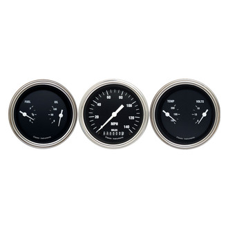 Classic Instruments® - Hot Rod Series 3-3/8" Custom 3-Gauge Set