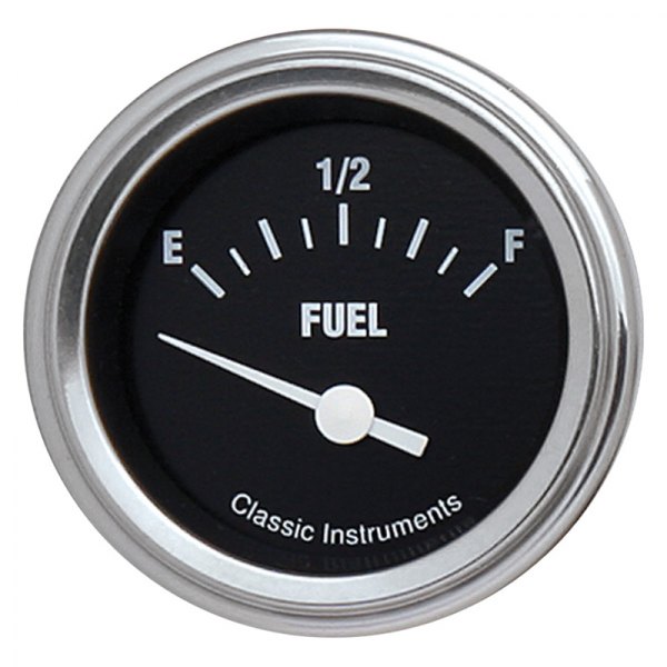 Classic Instruments® - Hot Rod Series 2-1/8" Fuel Level Gauge, 0-90