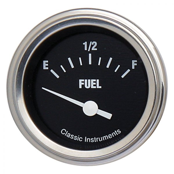 Classic Instruments® - Hot Rod Series 2-1/8" Fuel Level Gauge, 0-30
