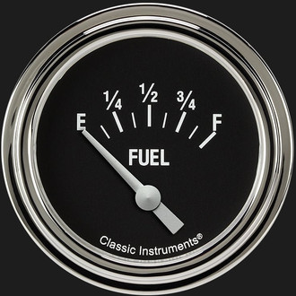 Classic Instruments® - Hot Rod Series 2-5/8" Fuel Level Gauge, 0-30