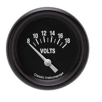 Classic Instruments® - Hot Rod Series 2-5/8" Voltmeter, 8-18 V