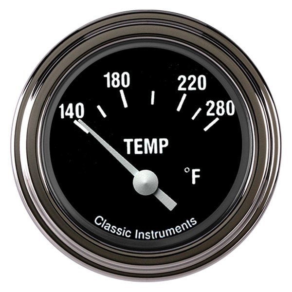 Classic Instruments® - Hot Rod Series 2-1/8" Water Temperature Gauge