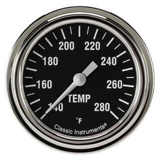 Classic Instruments® - Hot Rod Series 2-5/8" Water Temperature Gauge